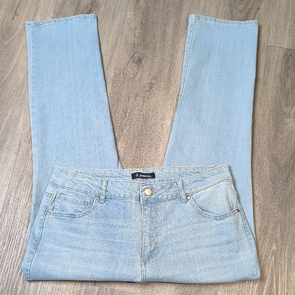 sac334 Mid Rise Skinny d. jeans Light Blue Women's Jeans
